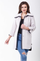 Пальто 2-428/9 Жемчужный