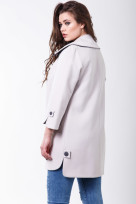 Пальто 2-428/9 Жемчужный