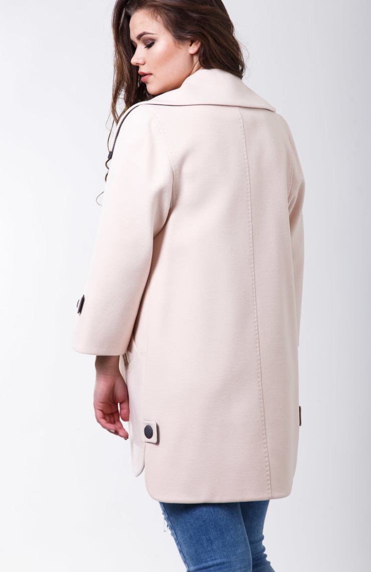 Пальто 2-428/9 Пудра