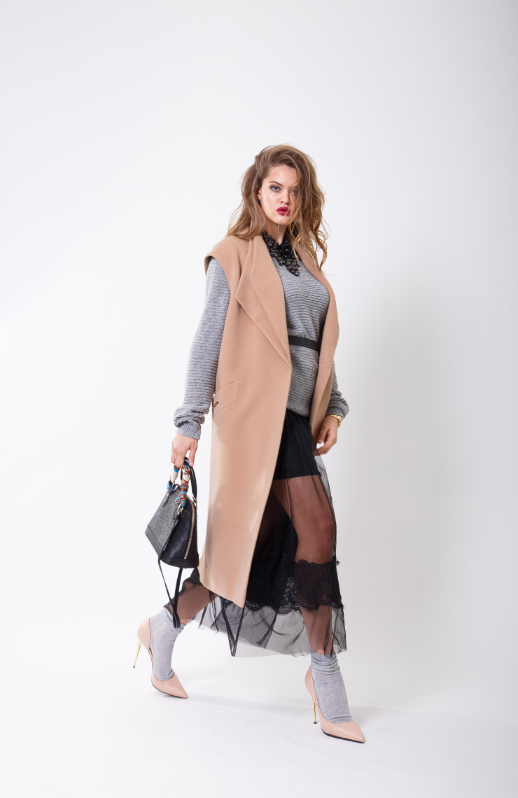 Пальто 2-451/9 Карамель