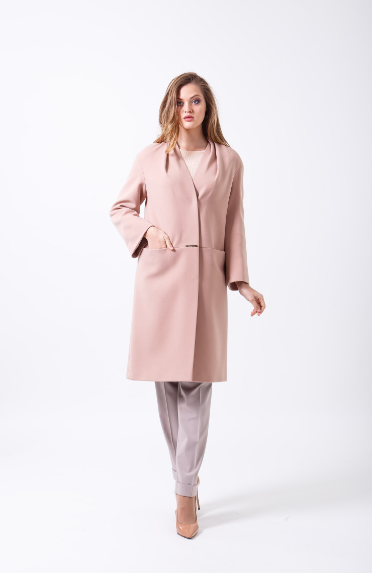 Пальто 2-454/9 Молочное какао