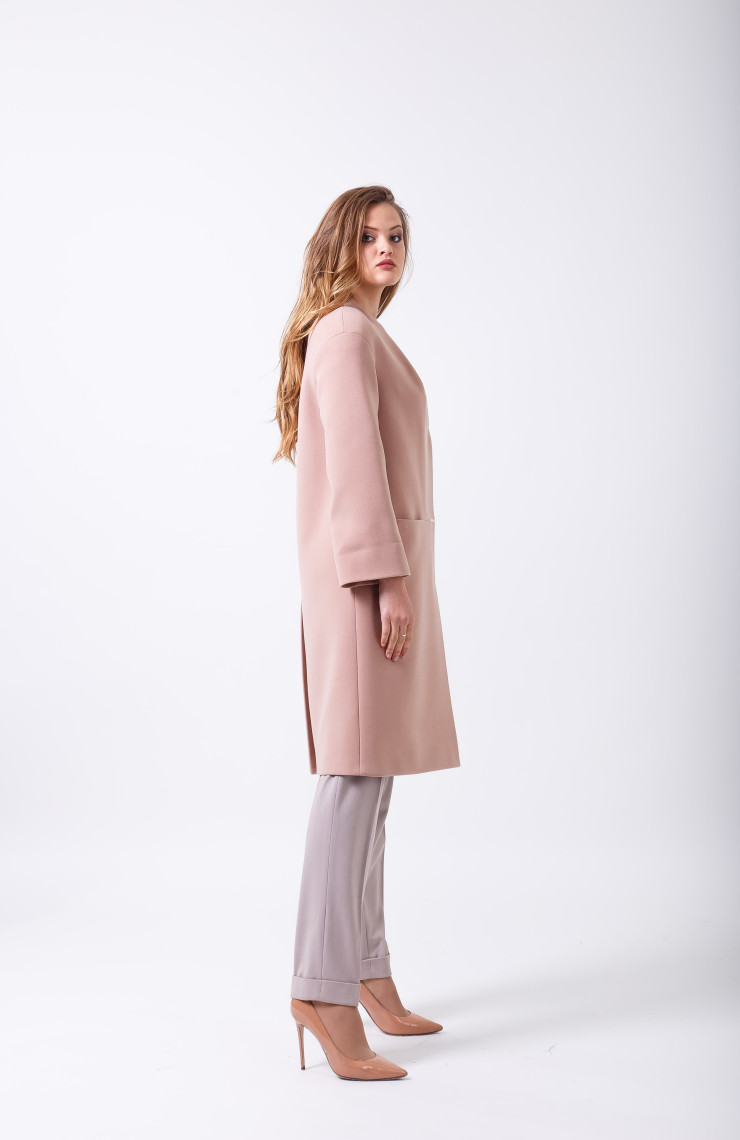 Пальто 2-454/9 Молочное какао