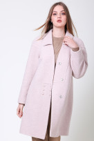 Пальто S-272 Пудра