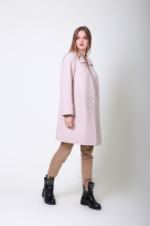 Пальто S-272 Пудра