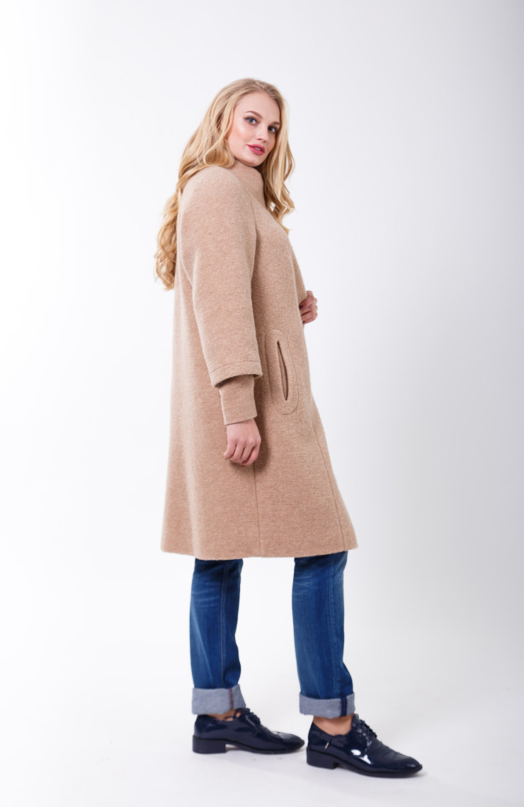 Пальто S-297L Карамель