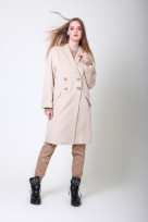 Пальто S-2013 Светло-бежевый