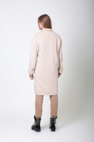 Пальто S-2013 Светло-бежевый