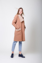 Пальто S-281 Карамель
