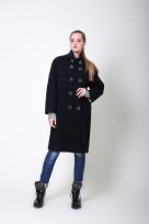 Пальто S-2020 Черный