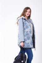 Плащ 4-019 Серый