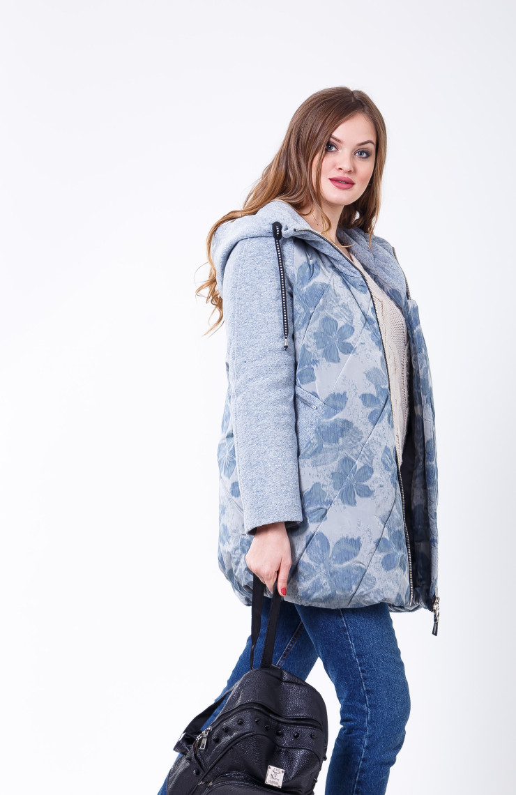 Плащ 4-019 Серый