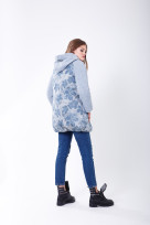 Плащ 4-019 Серый