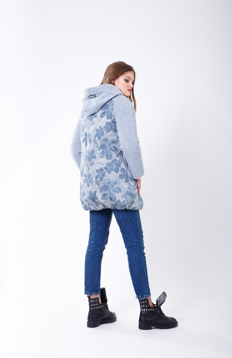 Плащ 4-019 Серый