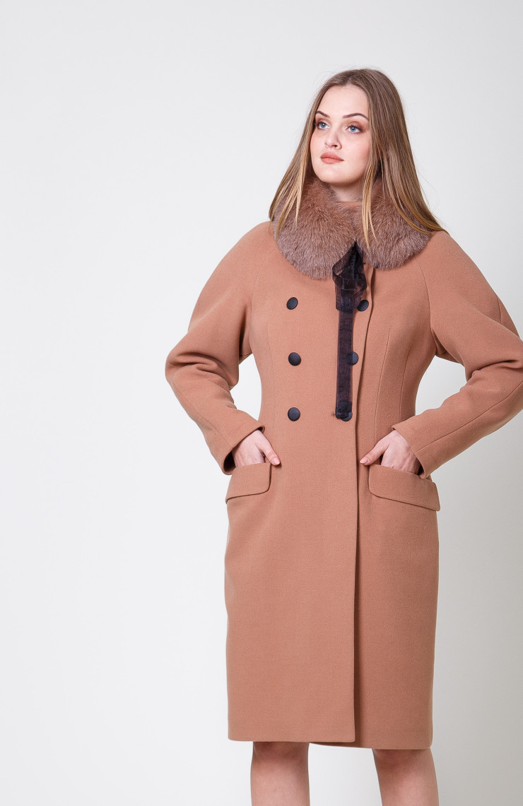 Пальто S-107 Капучино