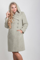 Пальто 2-498L Оливковый