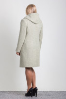 Пальто 2-498L Оливковый