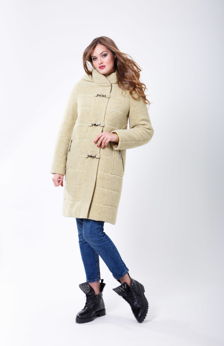 Пальто 2-499L Лимон