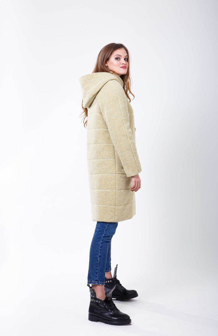 Пальто 2-499L Лимон