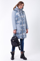 Плащ 4-017 Серый