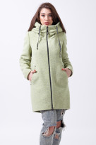 Пальто 2-444L Лайм