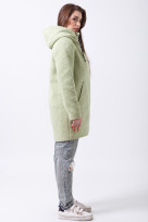 Пальто 2-444L Лайм