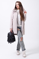 Пальто 2-444L Фиалка