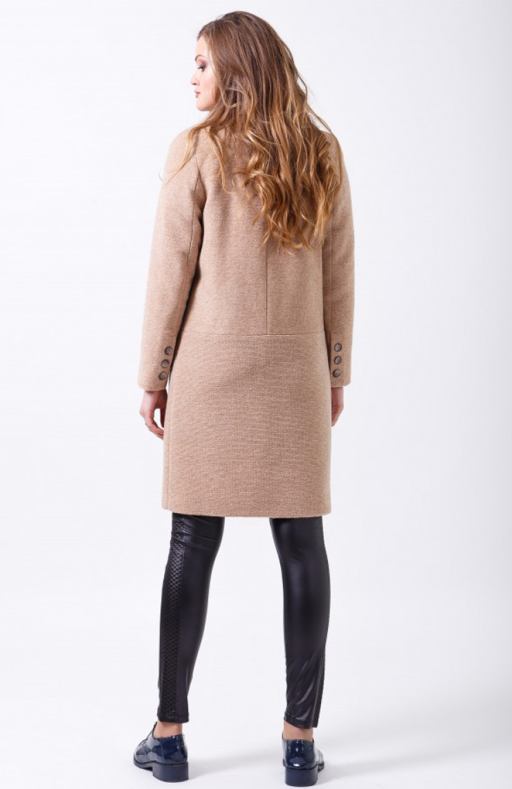 Пальто 2-485L Карамель