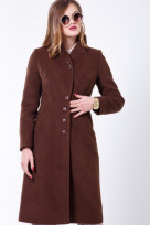 Пальто 2-483IT Шоколад