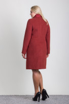 Пальто 2-492IT Красное дерево