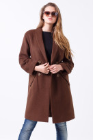 Пальто 2-448IT Шоколад