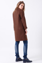 Пальто 2-448IT Шоколад