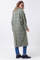 Пальто 2-473L Оливковый