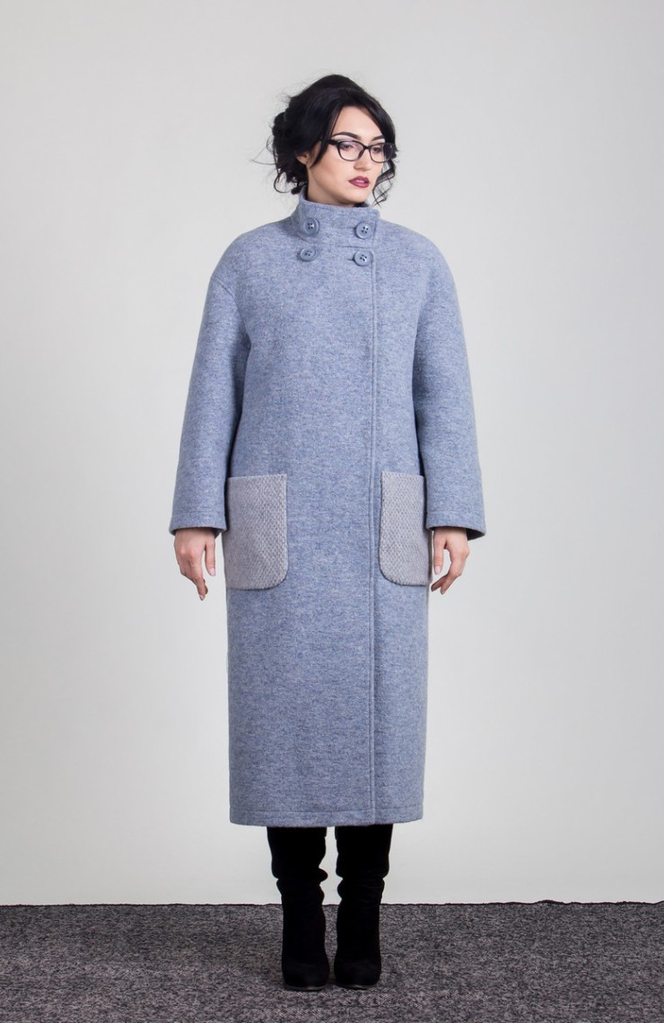 Пальто 2-456L Лагуна