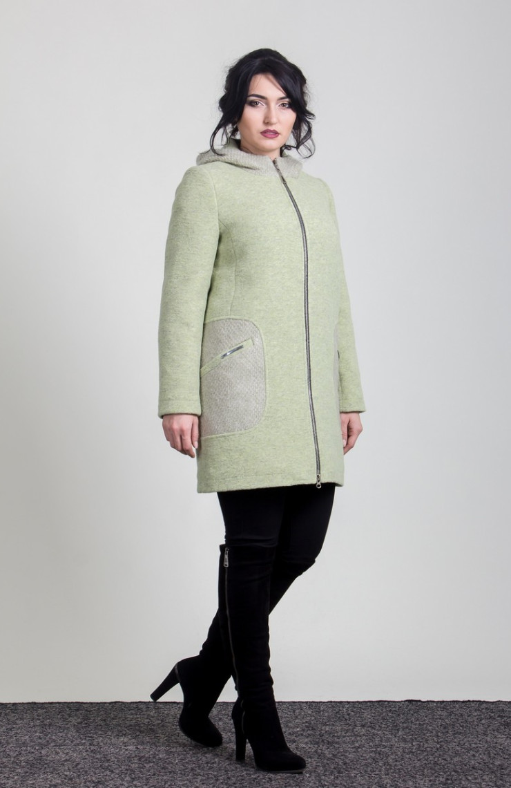 Пальто 2-452LШ Лайм
