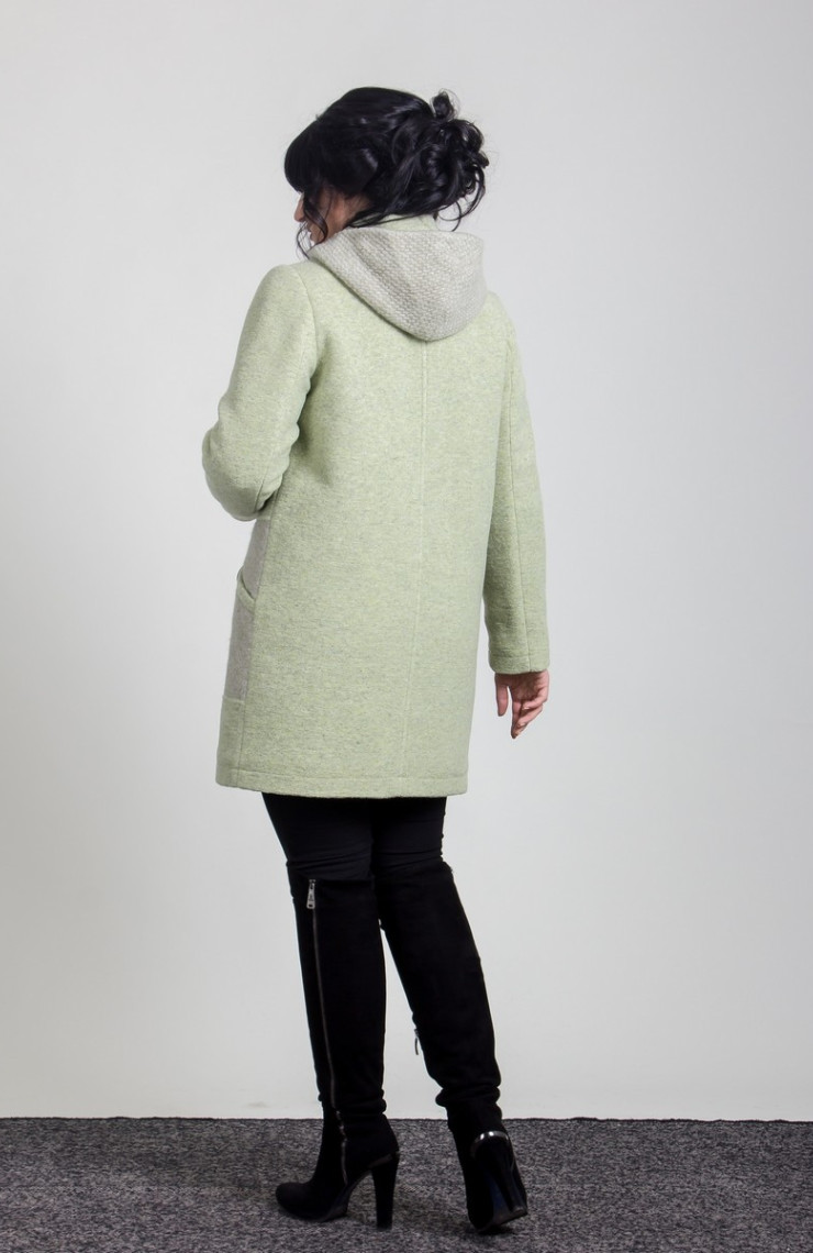 Пальто 2-452LШ Лайм