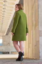 Пальто 2-488LШ Мох