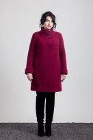 Пальто 2-488LШ Сангрия