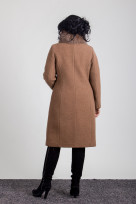 Пальто 1-078L Латте