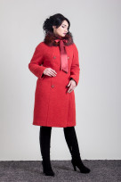 Пальто 1-074L Терракот