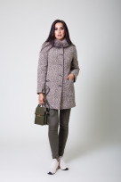 Пальто 1-076 Бежевый