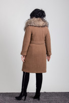 Пальто 1-179L Латте