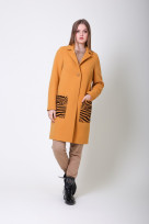 Пальто S-2035 Золотой песок