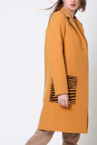 Пальто S-2035 Золотой песок