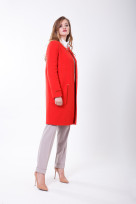 Пальто S-2038 Золотой кораловый