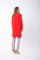 Пальто S-2038 Золотой кораловый