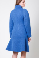 Пальто S-2048 Голубой