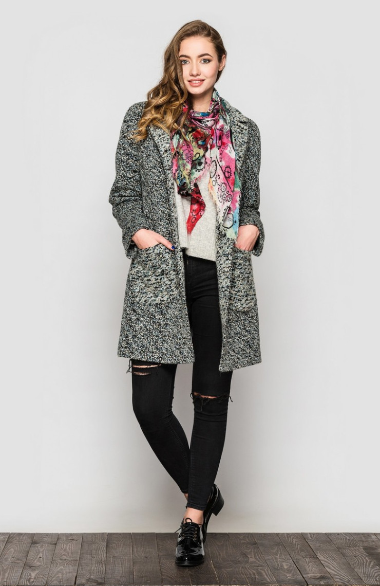 Пальто 2-449L Мурена