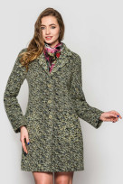 Пальто 2-449L Оливковый