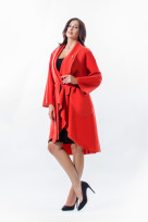 Пальто S-307 Червоное золото