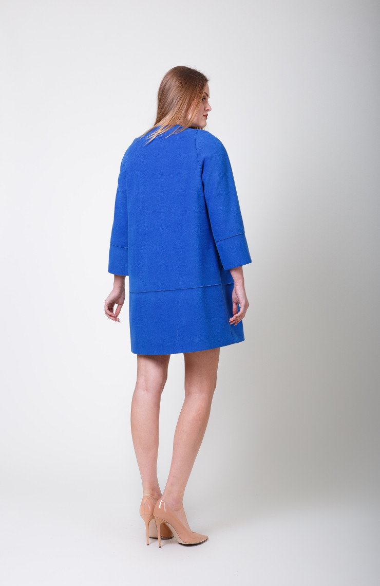 Пальто S-2054 Ультрамарин